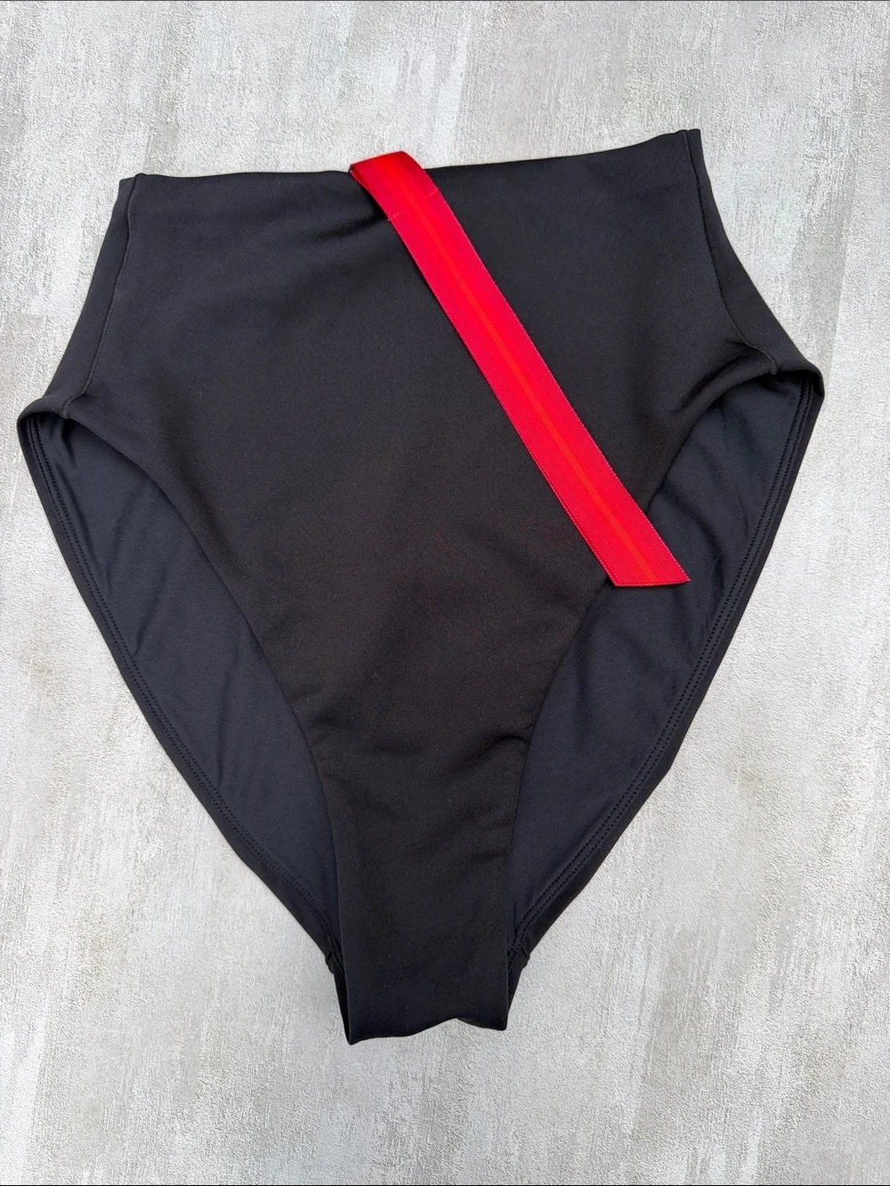 LEFT ON FRIDAY Hi Hi High Waist Bikini Bottoms High-Waist Black NWT